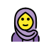 woman with headscarf